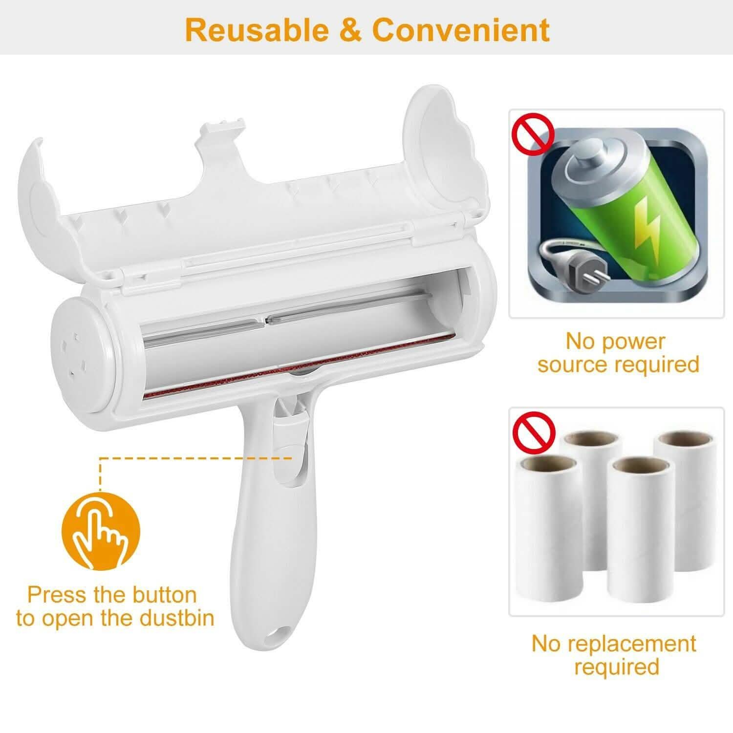 Reusable Pet Hair Remover Roller